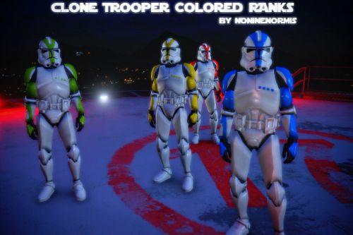 Clone Trooper Colored Ranks [Add-On]